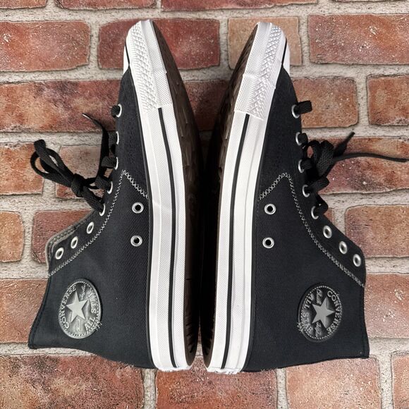 Converse Chuck Taylor All Star- B Grade Shoes Black Men's Sz 9.5 W 11.5 A08186C - Picture 2 of 13
